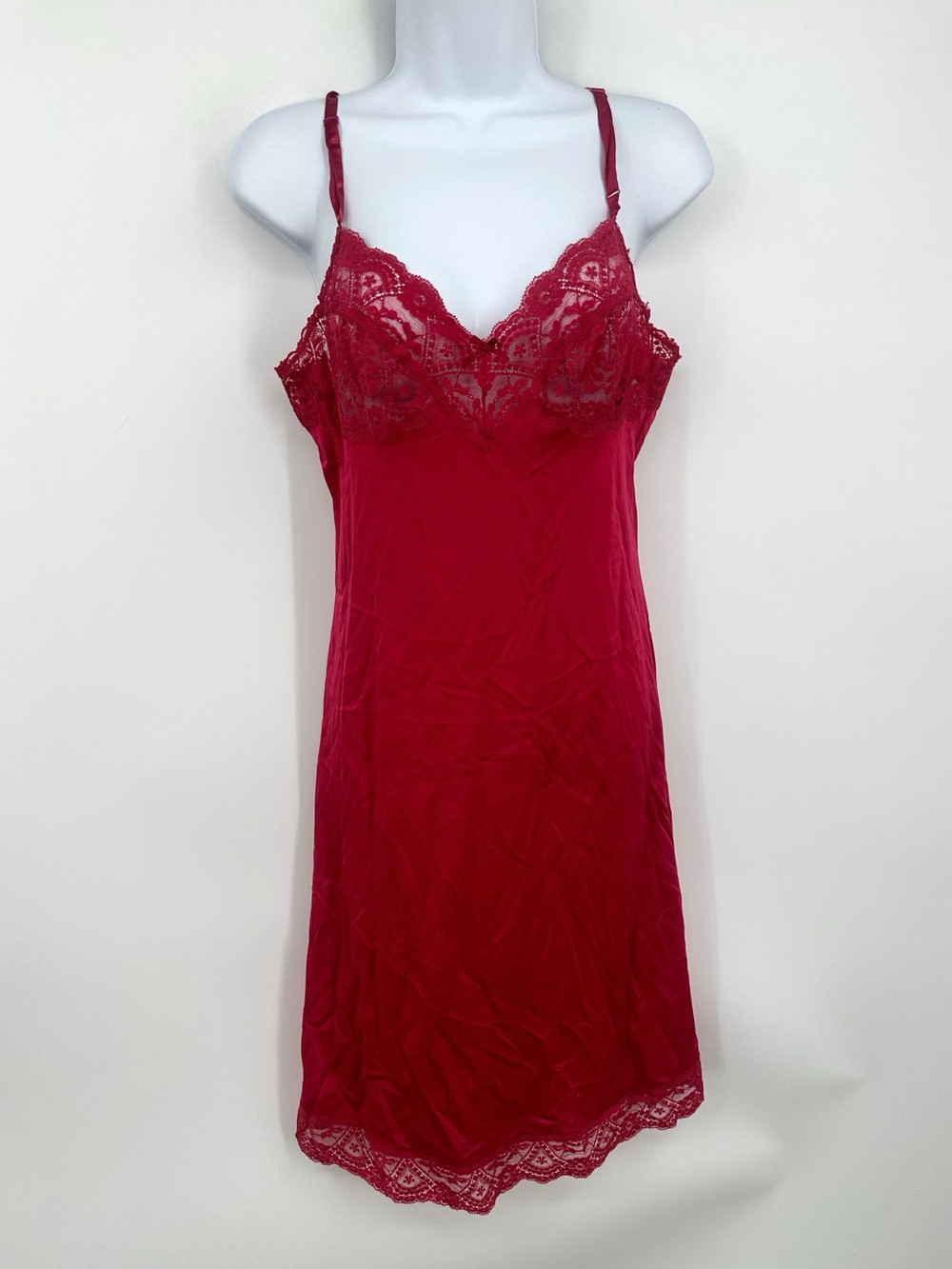 Vintage Y2K Red Camisole Dress Size Medium Whimsical Y2K Fairycore
